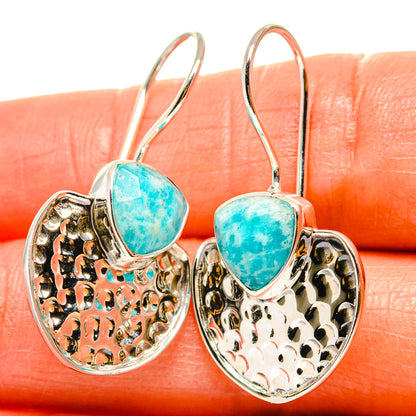 Larimar Earrings handcrafted by Ana Silver Co - EARR425324