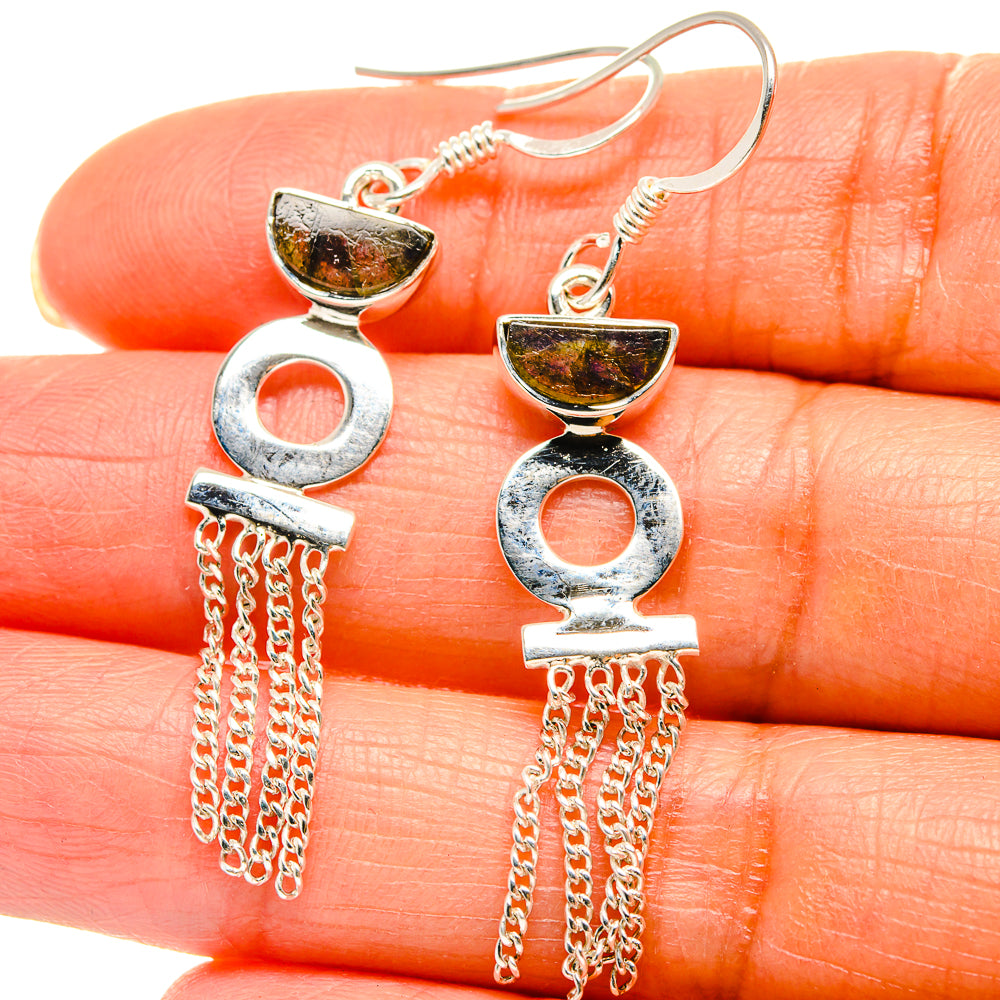 Labradorite Earrings handcrafted by Ana Silver Co - EARR425334