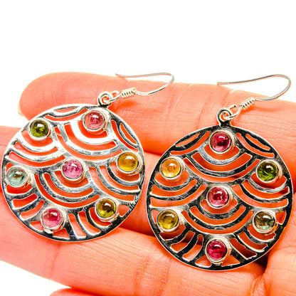Tourmaline Earrings handcrafted by Ana Silver Co - EARR425384