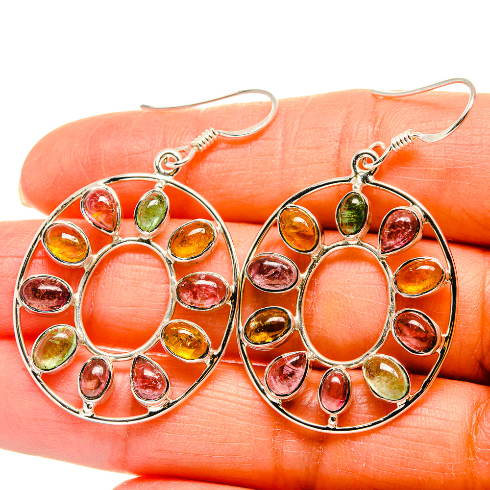 Tourmaline Earrings handcrafted by Ana Silver Co - EARR425385
