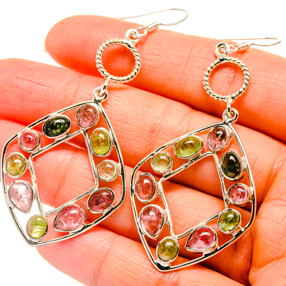 Tourmaline Earrings handcrafted by Ana Silver Co - EARR425386