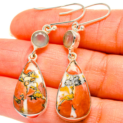 Brecciated Mookaite Earrings handcrafted by Ana Silver Co - EARR425402