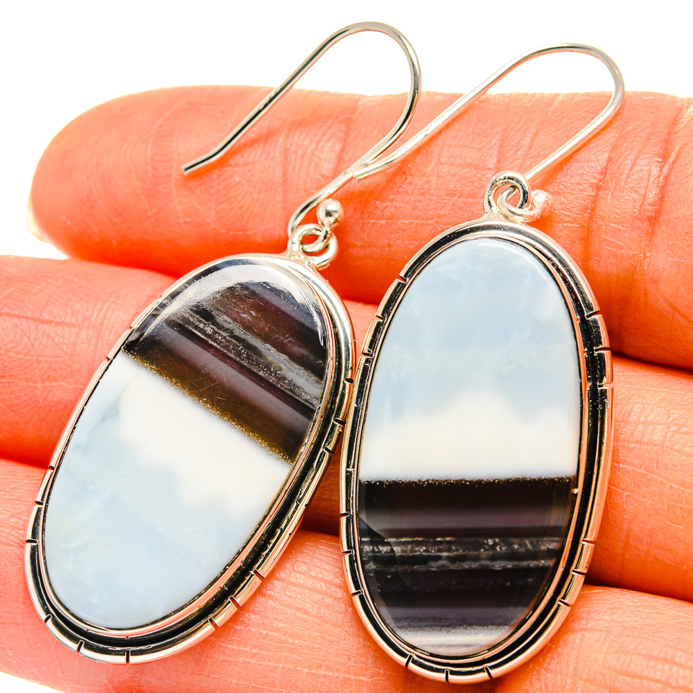 Owyhee Opal Earrings handcrafted by Ana Silver Co - EARR425408