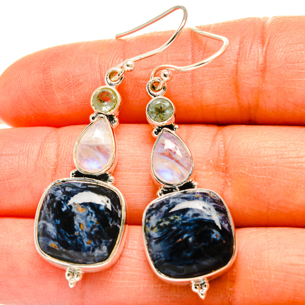 Pietersite Earrings handcrafted by Ana Silver Co - EARR425410