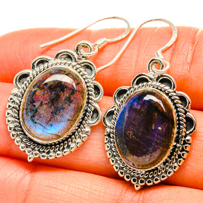 Labradorite Earrings handcrafted by Ana Silver Co - EARR425427