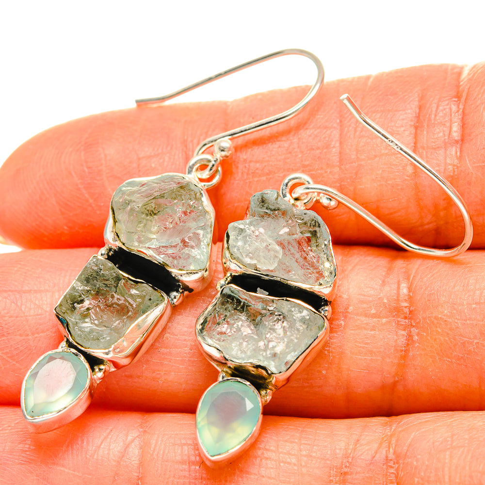 Aquamarine Earrings handcrafted by Ana Silver Co - EARR425430