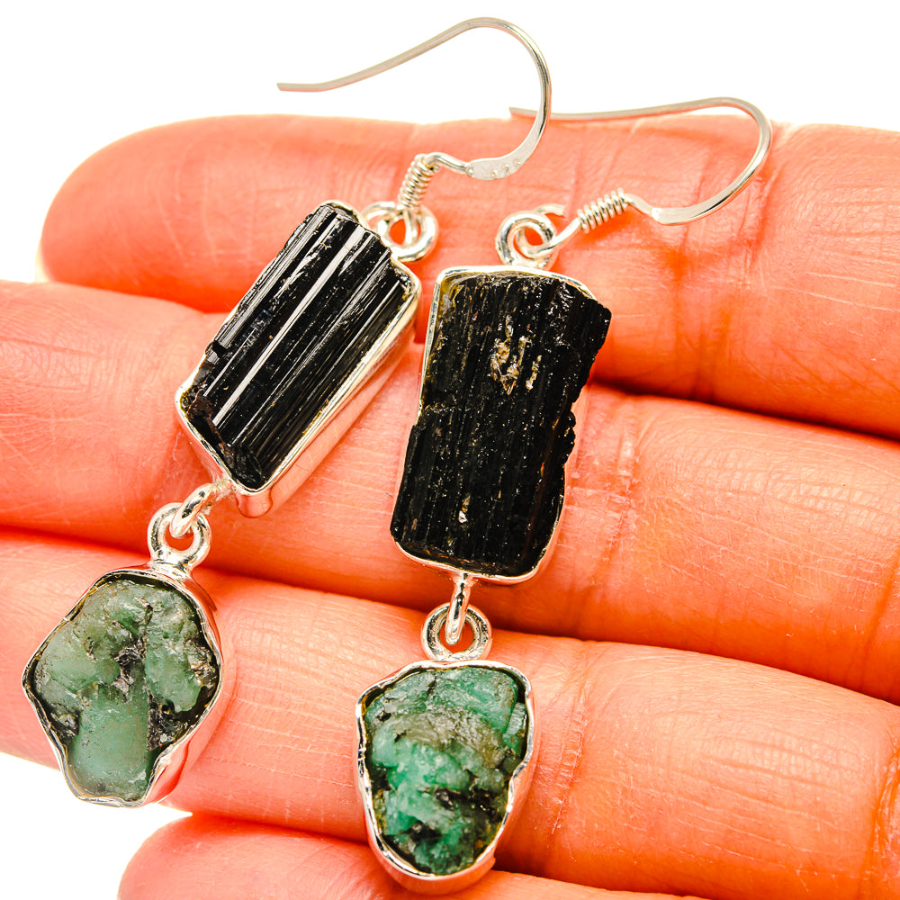 Tektite Earrings handcrafted by Ana Silver Co - EARR425432