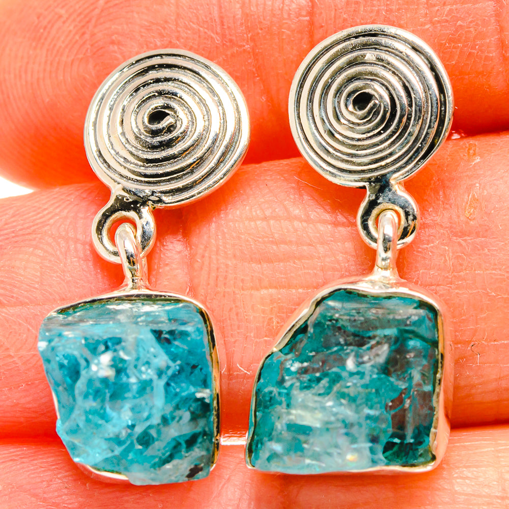 Apatite Earrings handcrafted by Ana Silver Co - EARR425444