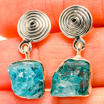 Apatite Earrings handcrafted by Ana Silver Co - EARR425444