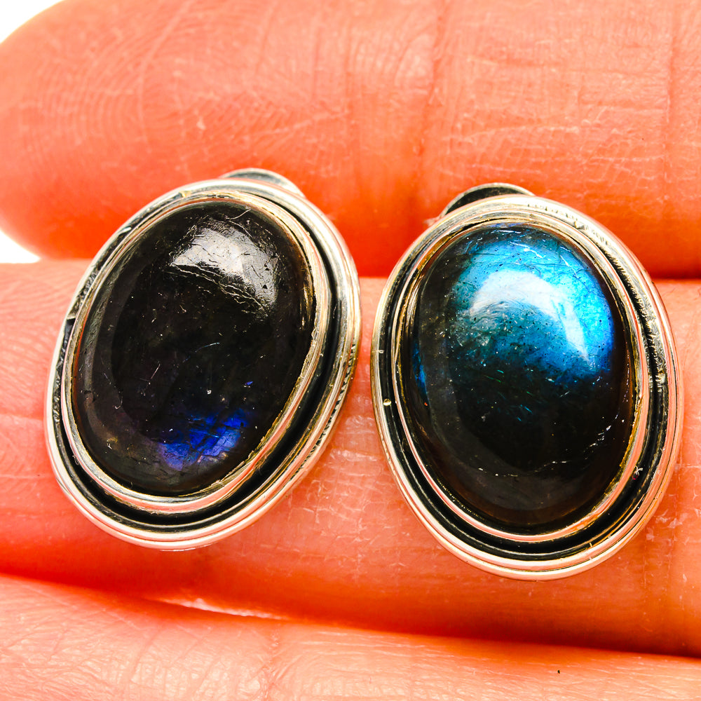 Labradorite Earrings handcrafted by Ana Silver Co - EARR425471