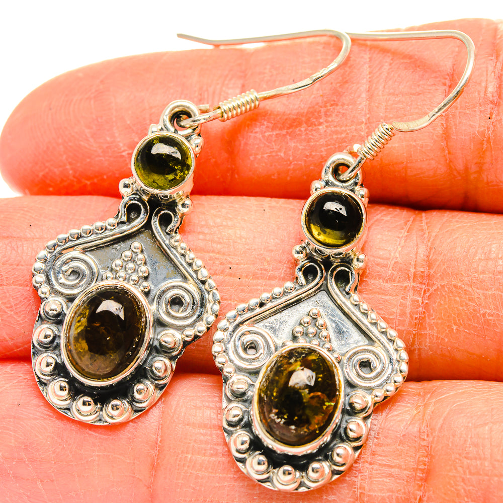 Labradorite Earrings handcrafted by Ana Silver Co - EARR425492