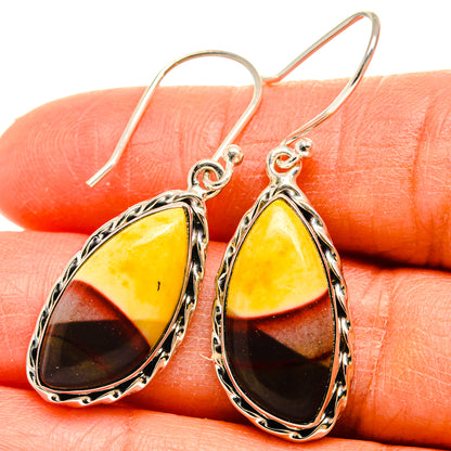 Mookaite Earrings handcrafted by Ana Silver Co - EARR425539