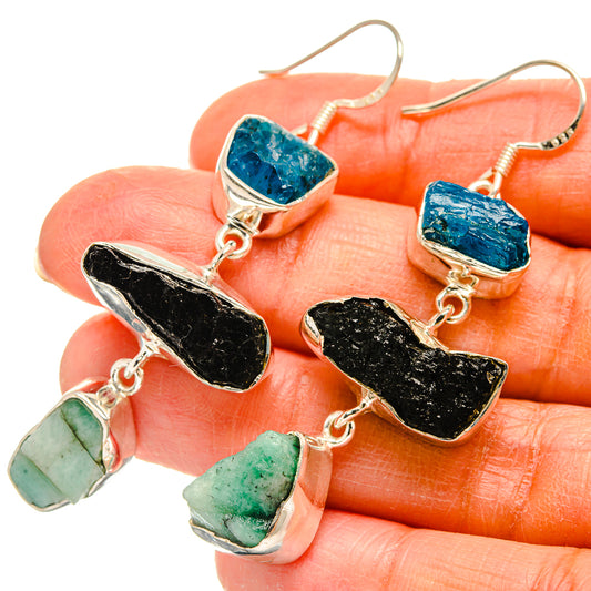 Tektite Earrings handcrafted by Ana Silver Co - EARR425577