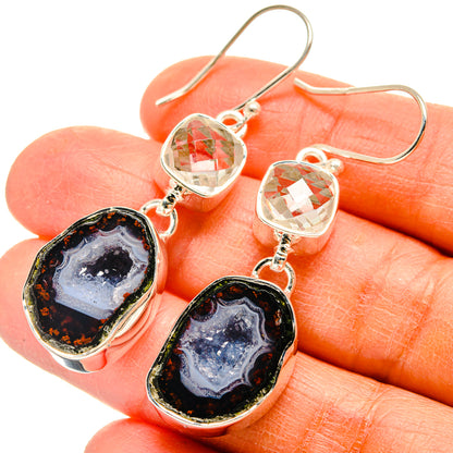 Occo Geode Earrings handcrafted by Ana Silver Co - EARR425581