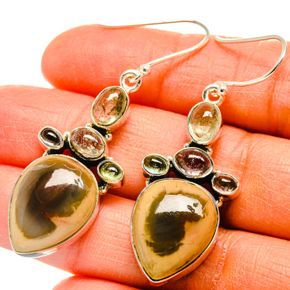 Imperial Jasper Earrings handcrafted by Ana Silver Co - EARR425582