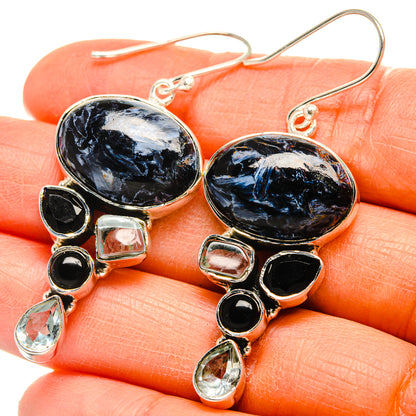 Pietersite Earrings handcrafted by Ana Silver Co - EARR425585