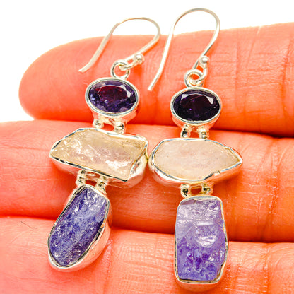Tanzanite Earrings handcrafted by Ana Silver Co - EARR425622