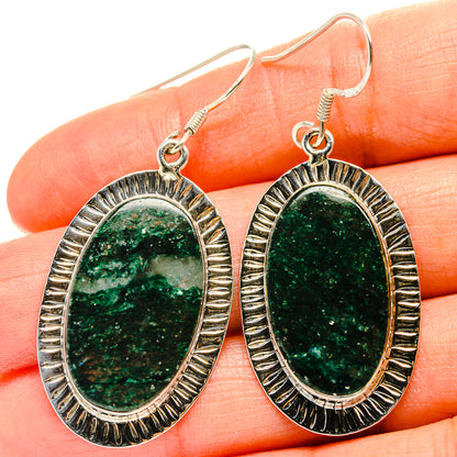 Green Aventurine Earrings handcrafted by Ana Silver Co - EARR425629