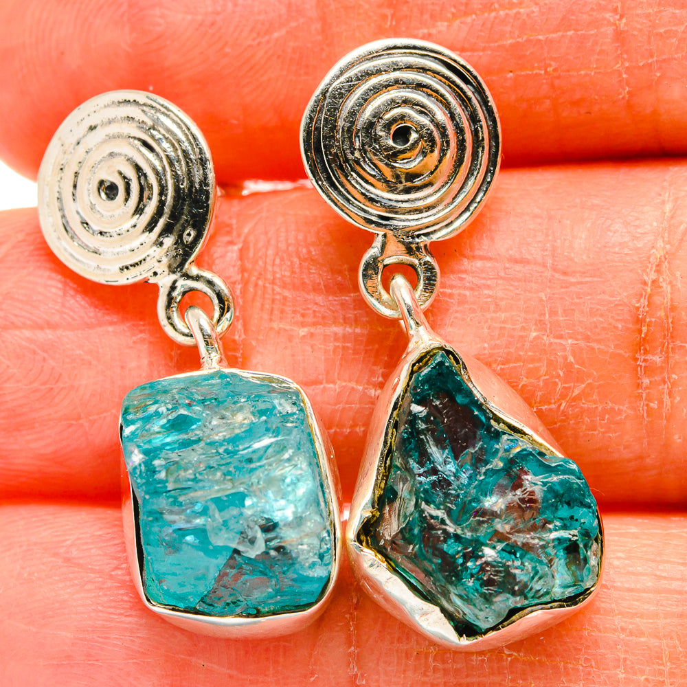 Apatite Earrings handcrafted by Ana Silver Co - EARR425640
