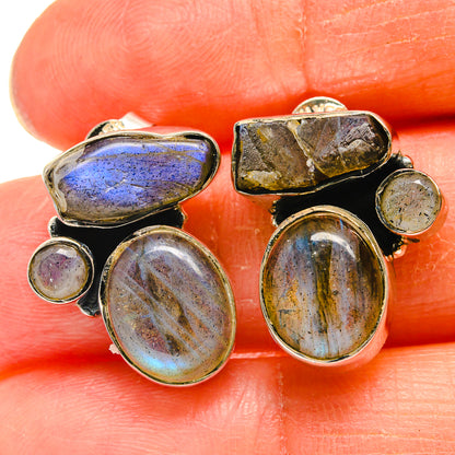 Labradorite Earrings handcrafted by Ana Silver Co - EARR425642