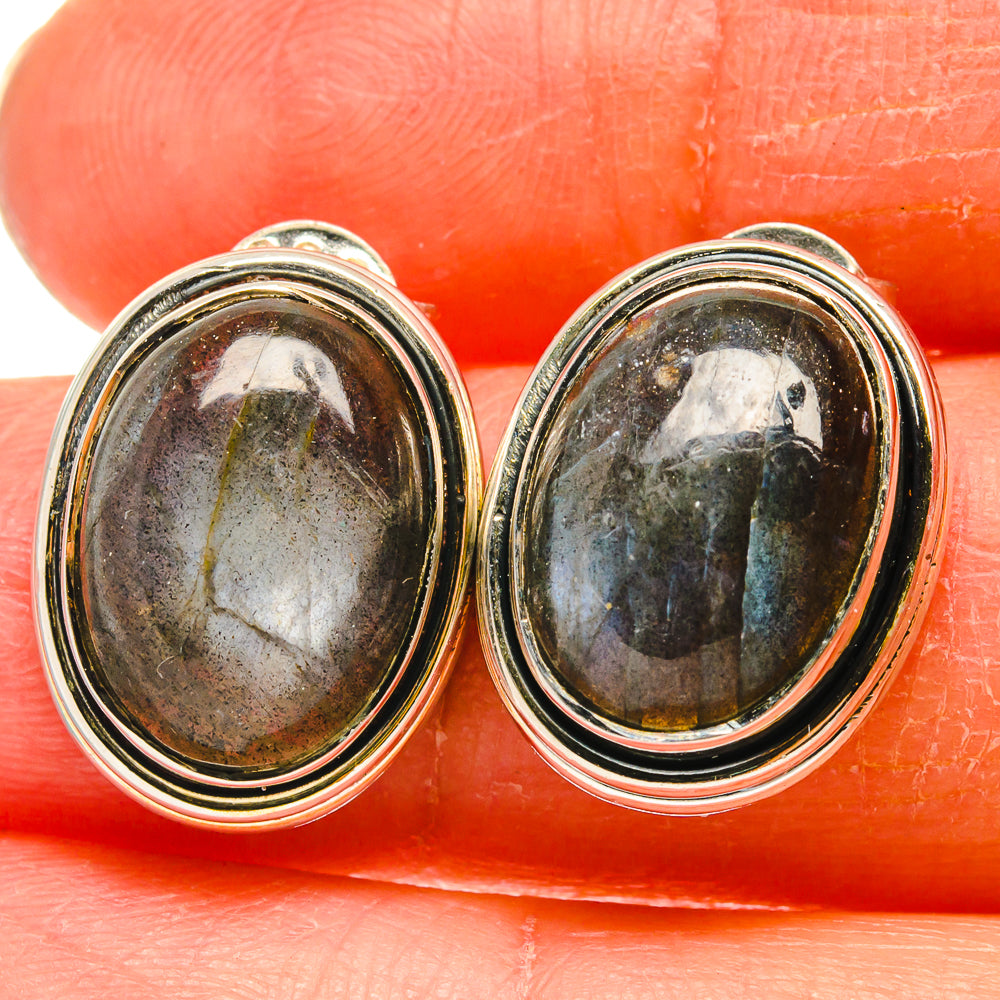 Labradorite Earrings handcrafted by Ana Silver Co - EARR425648
