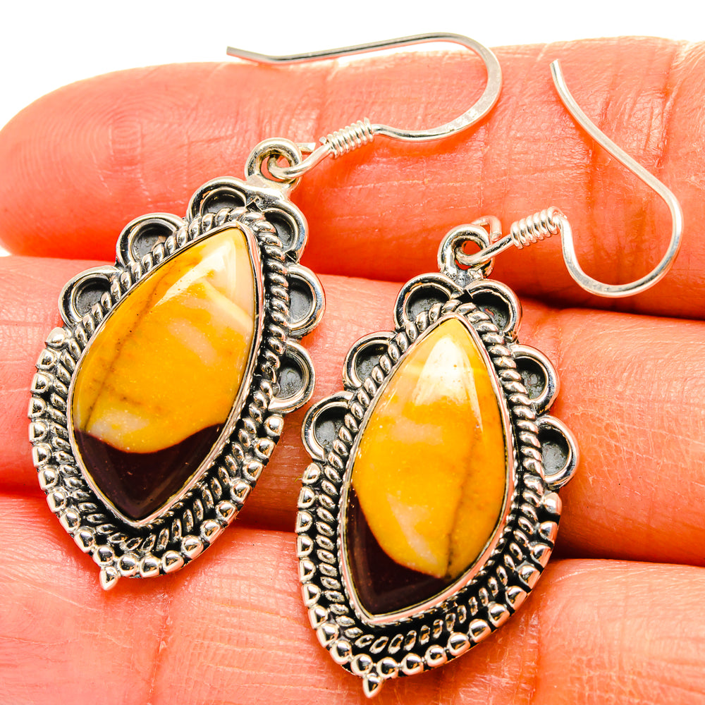 Mookaite Earrings handcrafted by Ana Silver Co - EARR425662