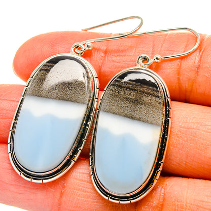 Owyhee Opal Earrings handcrafted by Ana Silver Co - EARR425680