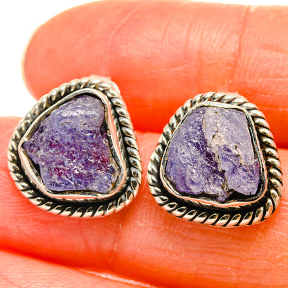 Tanzanite Earrings handcrafted by Ana Silver Co - EARR425698