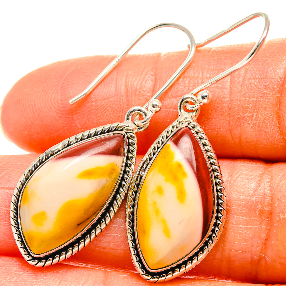 Mookaite Earrings handcrafted by Ana Silver Co - EARR425743