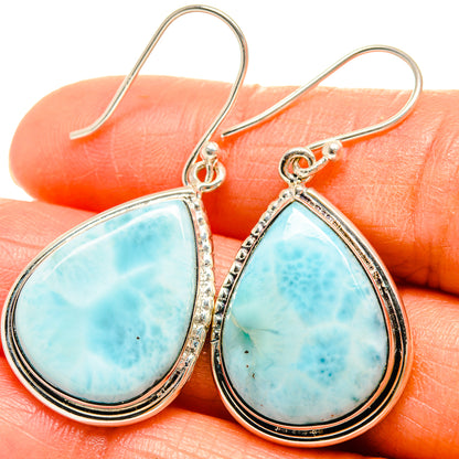 Larimar Earrings handcrafted by Ana Silver Co - EARR425746