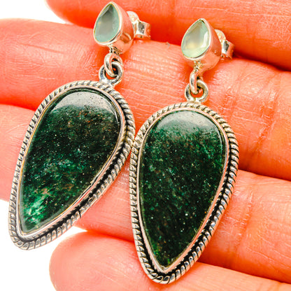 Green Aventurine Earrings handcrafted by Ana Silver Co - EARR425755