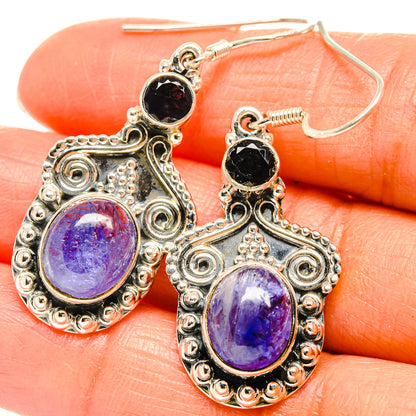 Tanzanite Earrings handcrafted by Ana Silver Co - EARR425762