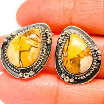 Brecciated Mookaite Earrings handcrafted by Ana Silver Co - EARR425770