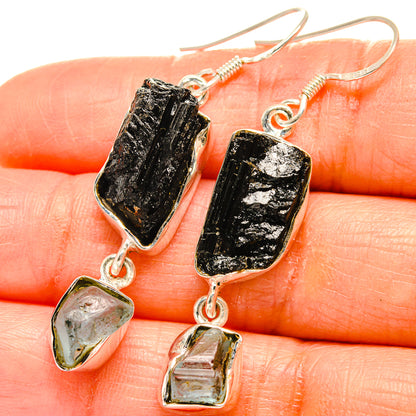 Tektite Earrings handcrafted by Ana Silver Co - EARR425782