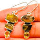 Citrine Earrings handcrafted by Ana Silver Co - EARR425796