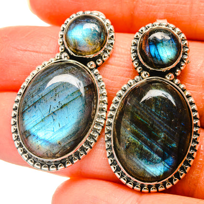 Labradorite Earrings handcrafted by Ana Silver Co - EARR425823
