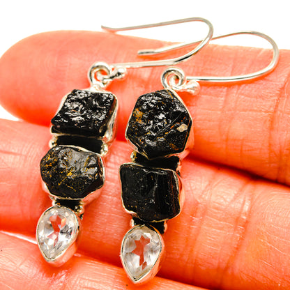 Tektite Earrings handcrafted by Ana Silver Co - EARR425851