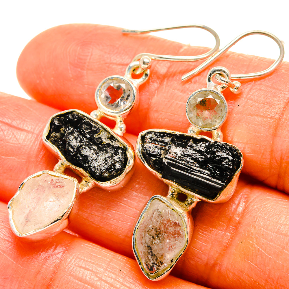Tektite Earrings handcrafted by Ana Silver Co - EARR425866
