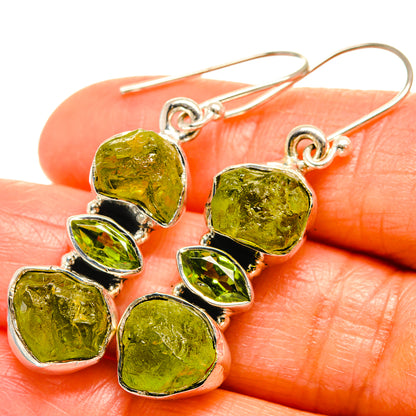 Peridot Earrings handcrafted by Ana Silver Co - EARR425871