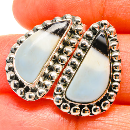Owyhee Opal Earrings handcrafted by Ana Silver Co - EARR425895