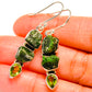 Chrome Diopside Earrings handcrafted by Ana Silver Co - EARR425897
