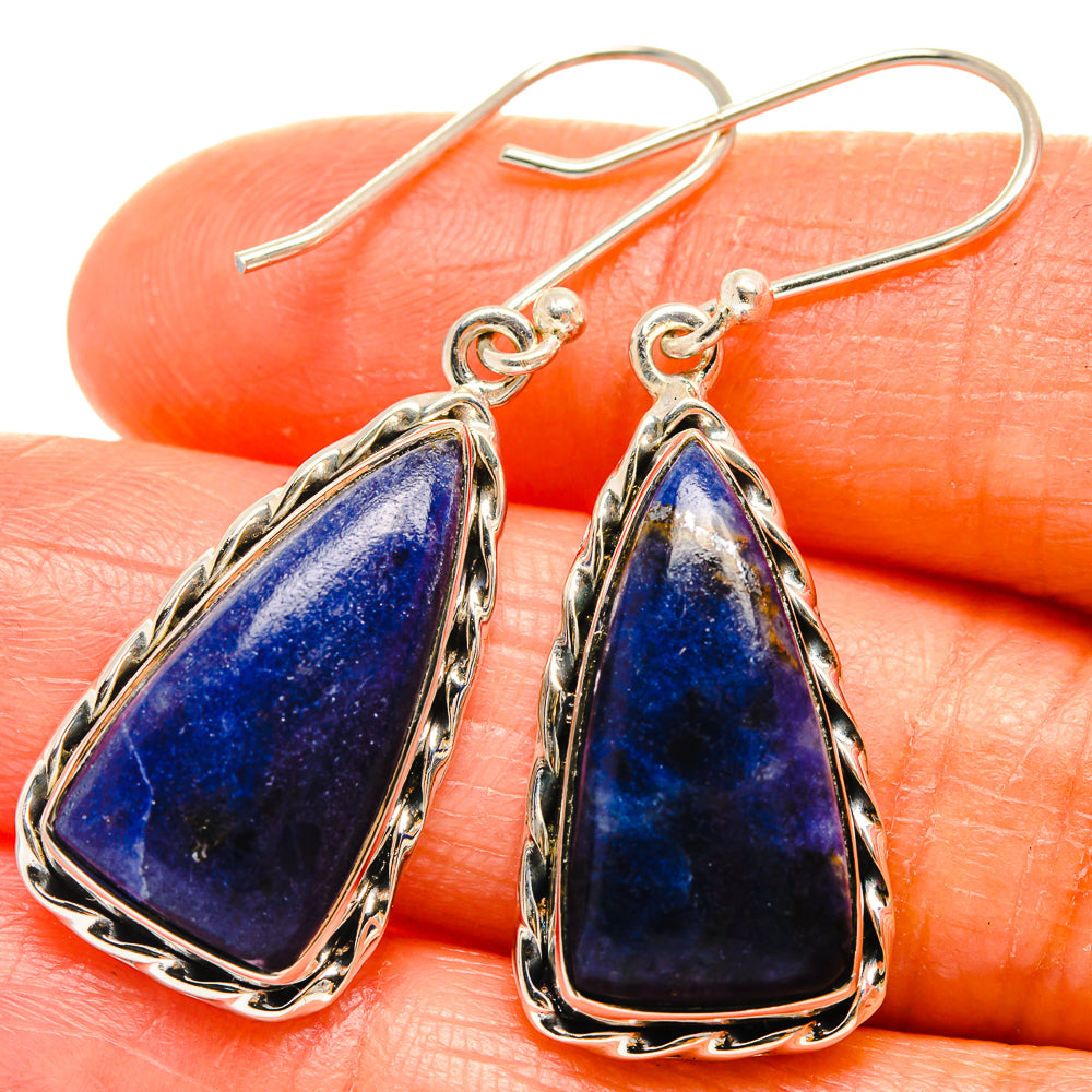 Sodalite Earrings handcrafted by Ana Silver Co - EARR425917