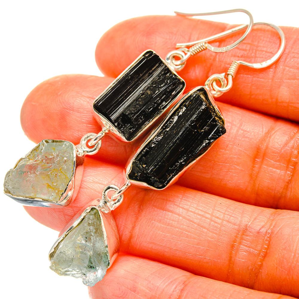 Tektite Earrings handcrafted by Ana Silver Co - EARR425931