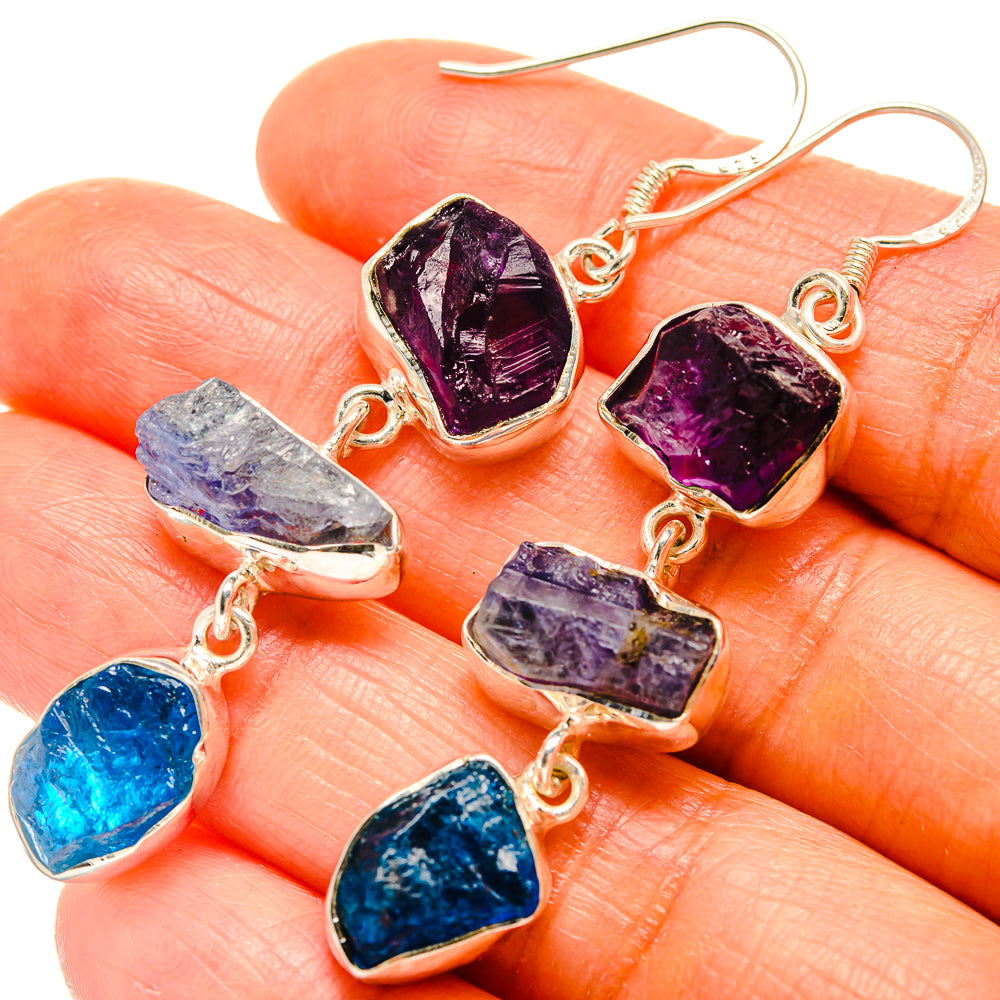 Amethyst Earrings handcrafted by Ana Silver Co - EARR425933