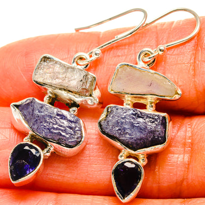 Tanzanite Earrings handcrafted by Ana Silver Co - EARR425969
