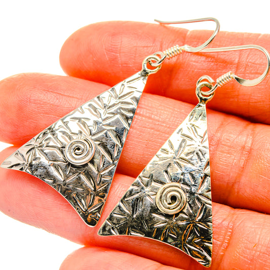 Engraved Earrings handcrafted by Ana Silver Co - EARR425978