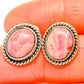Rhodochrosite Earrings handcrafted by Ana Silver Co - EARR426073