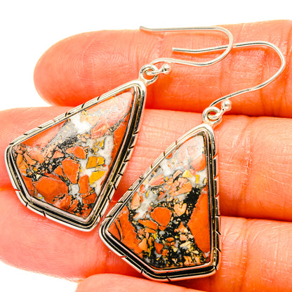 Maligano Jasper Earrings handcrafted by Ana Silver Co - EARR426090