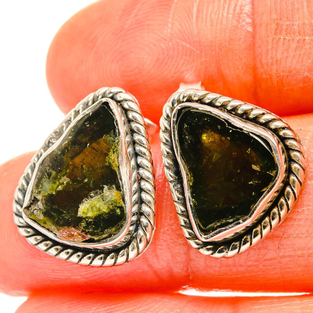 Peridot Earrings handcrafted by Ana Silver Co - EARR426137