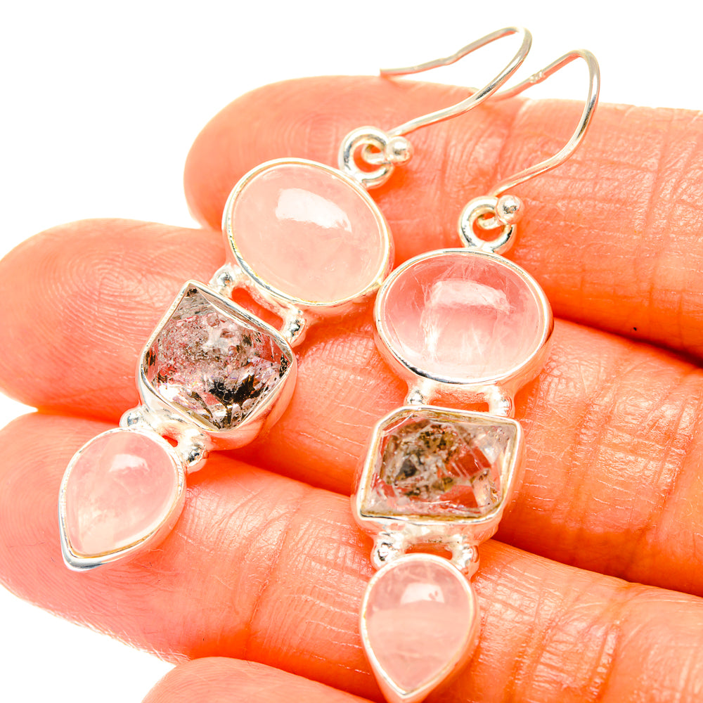 Rainbow Moonstone Earrings handcrafted by Ana Silver Co - EARR426146